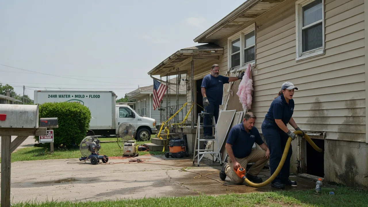 Water Damage Repair in Brownsboro, TX near me